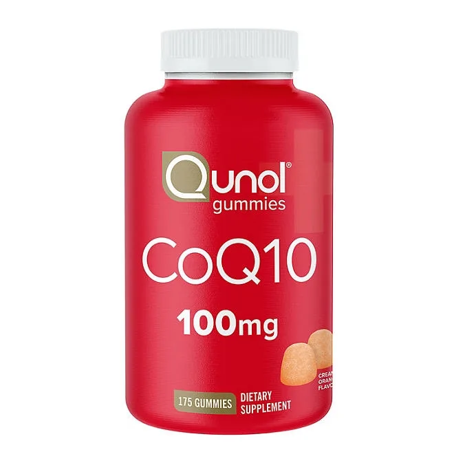 Qunol CoQ10 100 mg. Gummies, Creamy Orange 175 ct. 2