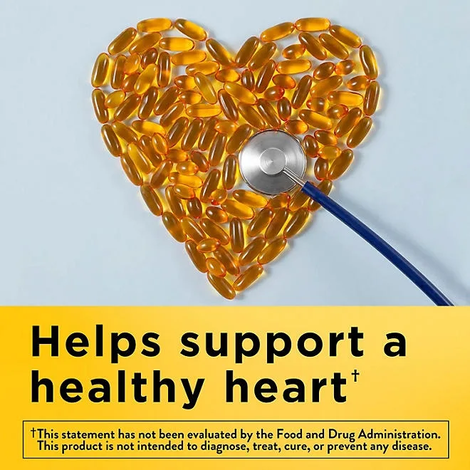 Nature Made Burp-Less Fish Oil 1200 mg Softgels, 240 ct. 3