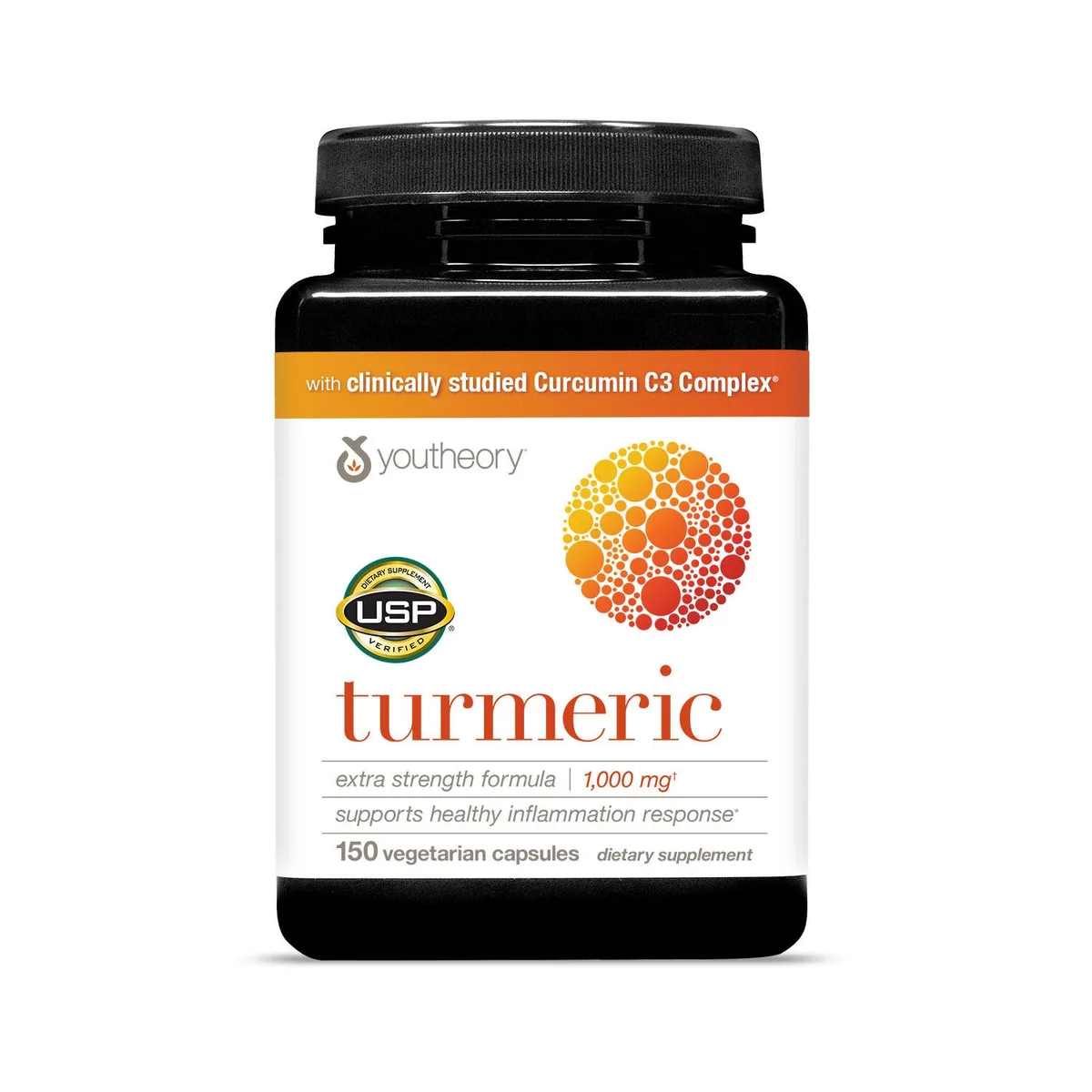 Youtheory Turmeric Extra Strength Capsules, 150 ct.