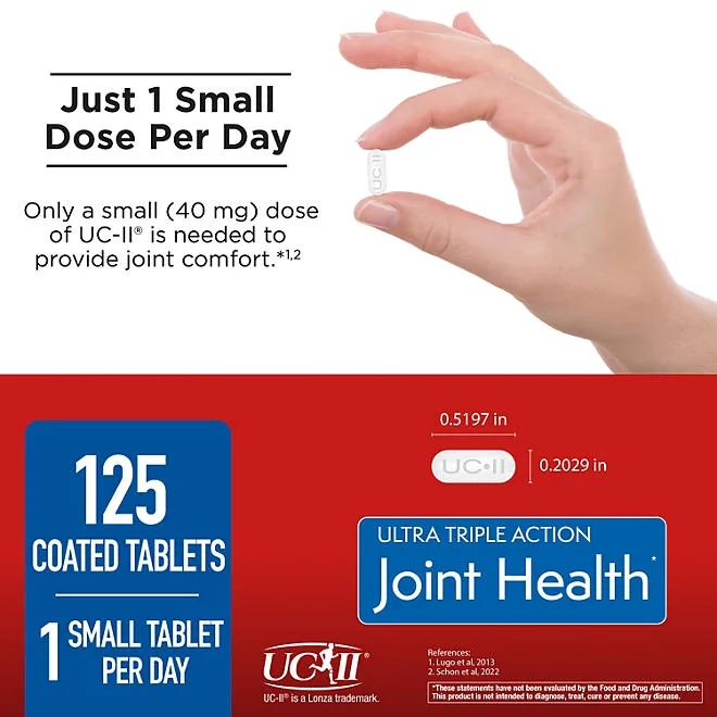 Member's Mark Ultra Triple Action Joint Health Tablets, 125 ct. 4
