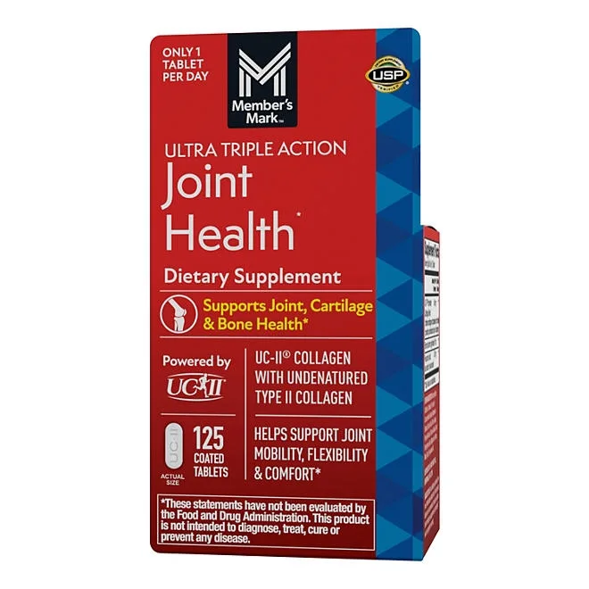 Member's Mark Ultra Triple Action Joint Health Tablets, 125 ct. 2