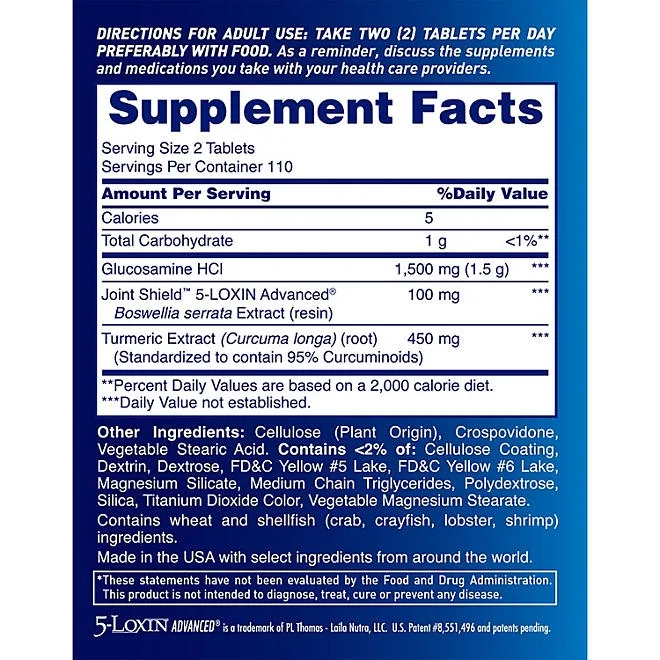 Osteo Bi-Flex Triple Strength + Turmeric 220 ct. 4