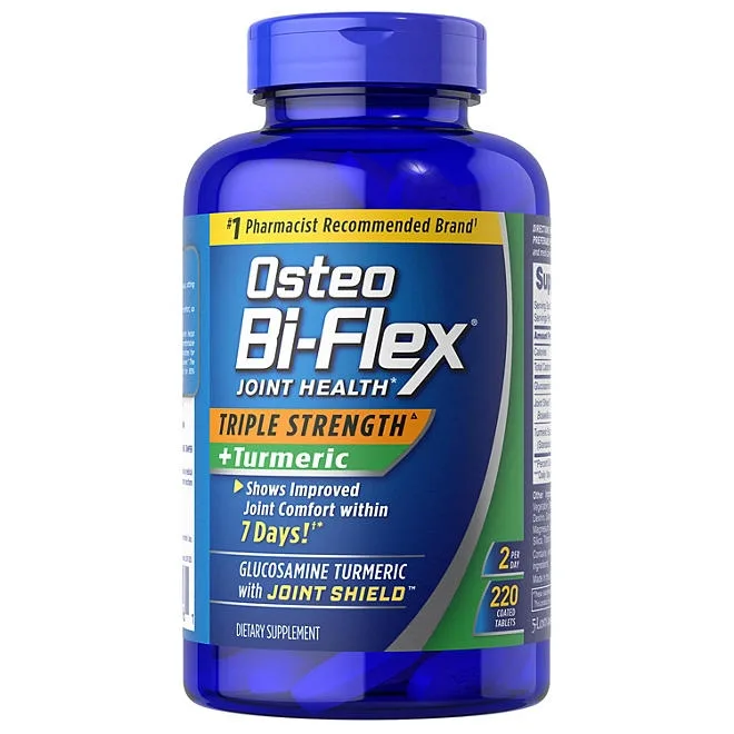 Osteo Bi-Flex Triple Strength + Turmeric 220 ct. 2