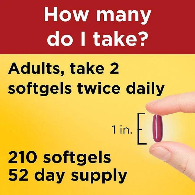 Nature Made CholestOff Plus Softgels, 210 ct. 4