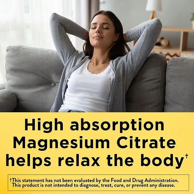 Nature Made Magnesium Citrate Softgels, 180 ct. 5