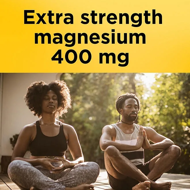Nature Made Magnesium Oxide 400mg Softgels, 150 ct. 5