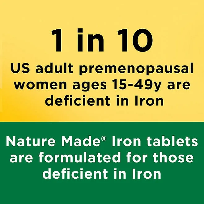 Nature Made Iron 65 mg Tablets, 365 ct. 5