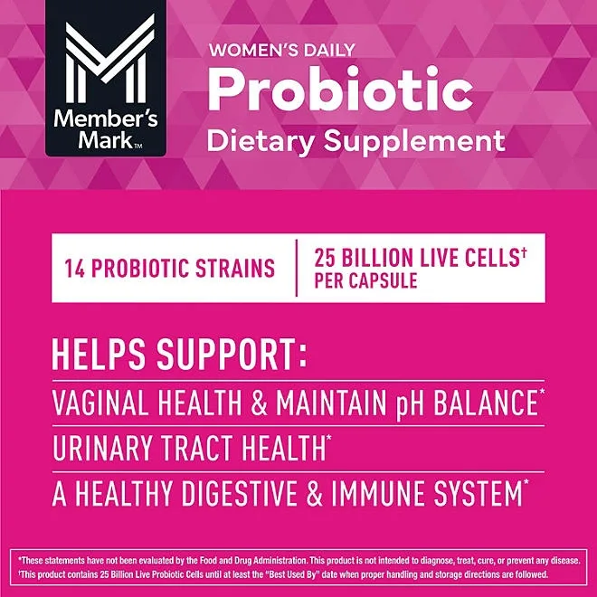 Member's Mark Women's Daily Probiotic Capsules, 90 ct. 5
