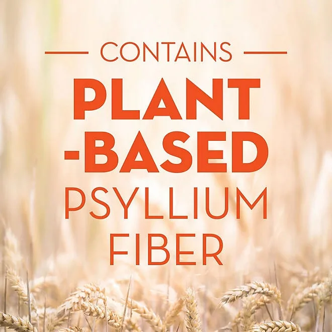 Metamucil Psyllium 4in1 Fiber Supplement Powder, Orange, 55 oz., 2 pk. 5