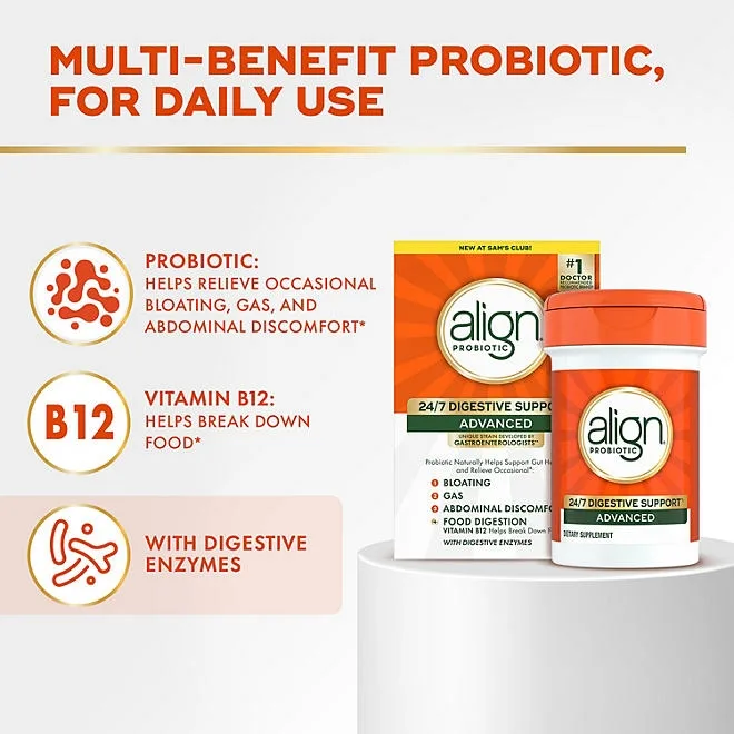 Align Probiotic Digestive Support Advanced Capsules, 70 ct. 5