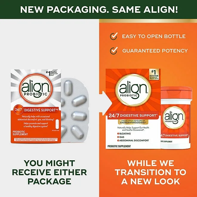 Align Probiotic Digestive Health Supplement Capsules, 84 ct. 3
