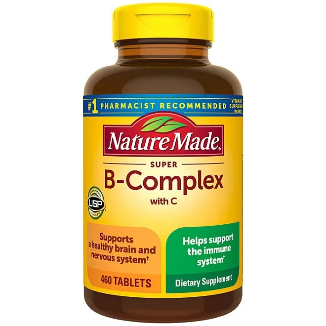Nature Made Super B Complex Tablet, 460 ct. 2