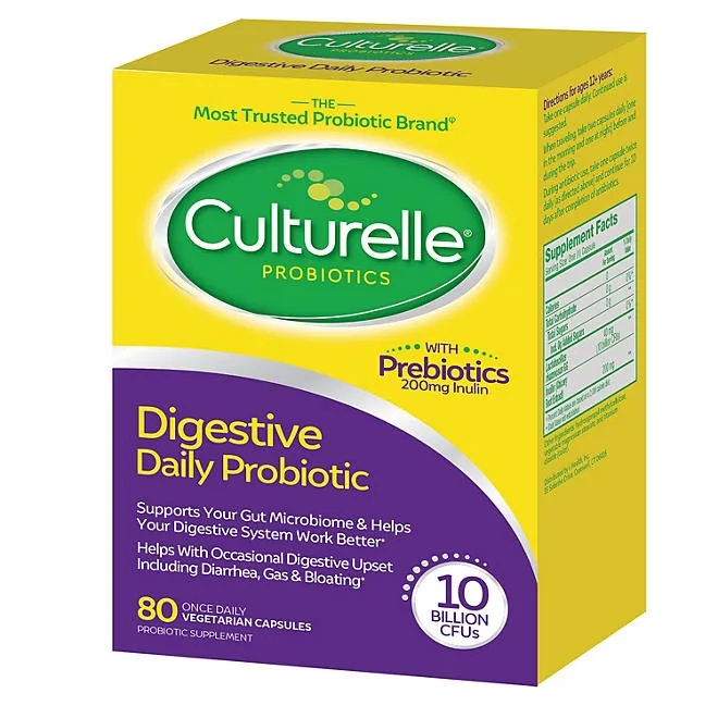 Culturelle Digestive Daily Probiotics Capsules, 80 ct. 4