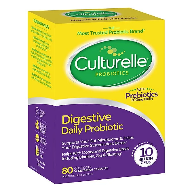 Culturelle Digestive Daily Probiotics Capsules, 80 ct. 5