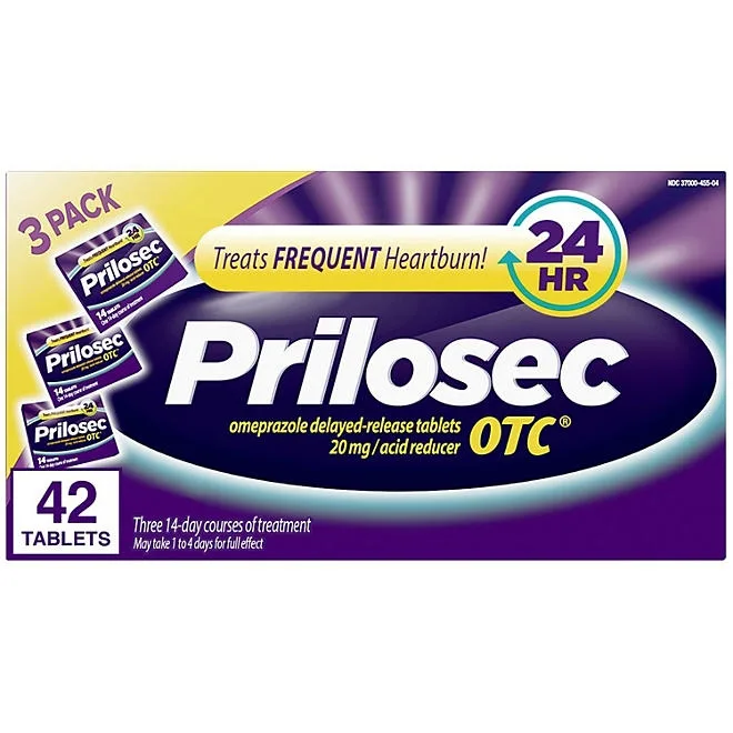 Prilosec OTC Heartburn & Acid Reducer Tablets, 20 mg, 42 ct. 2
