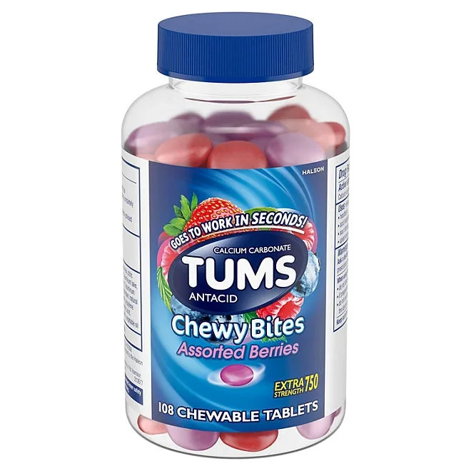 TUMS Chewy Bites, Assorted Berries, 108 ct. 2