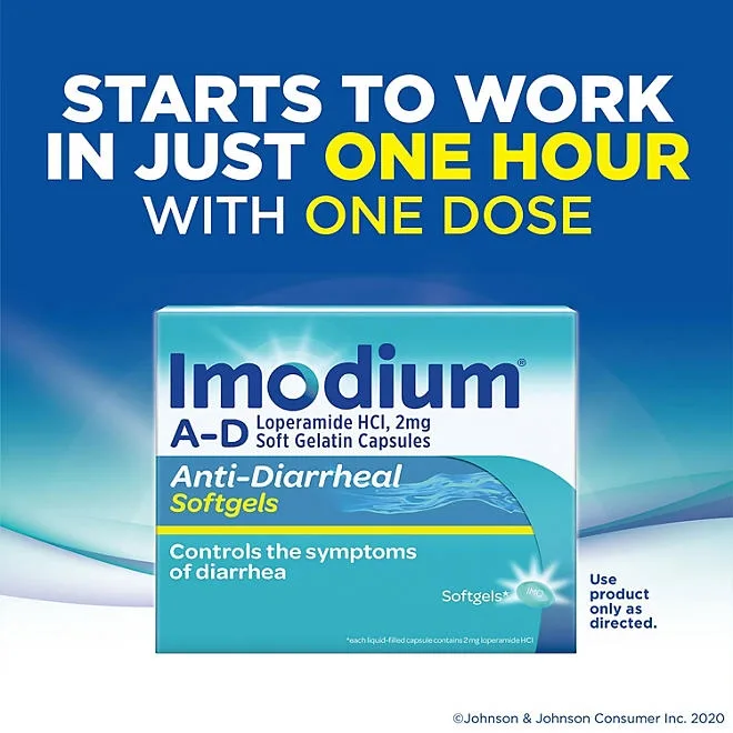 Imodium Anti-Diarrheal Softgels, 24 ct. 4