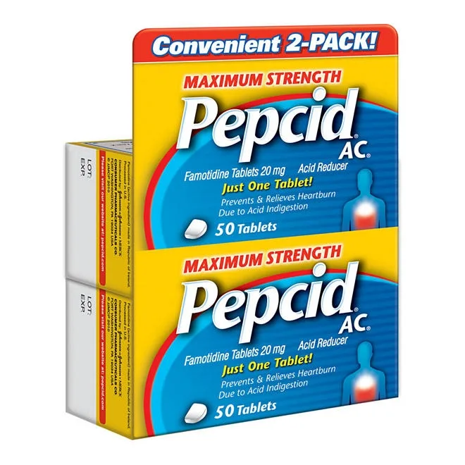 Pepcid AC Maximum Strength Tablets, 100 ct. 2