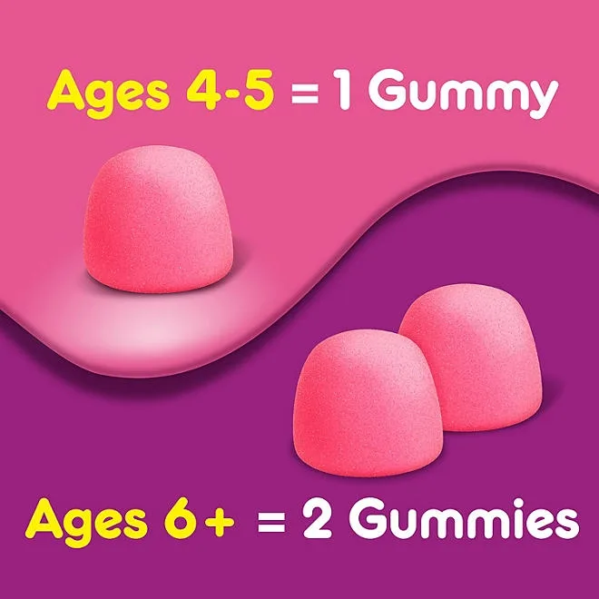 Pepto Kids Chewable Gummies, Bubble Gum, 48 ct. 4