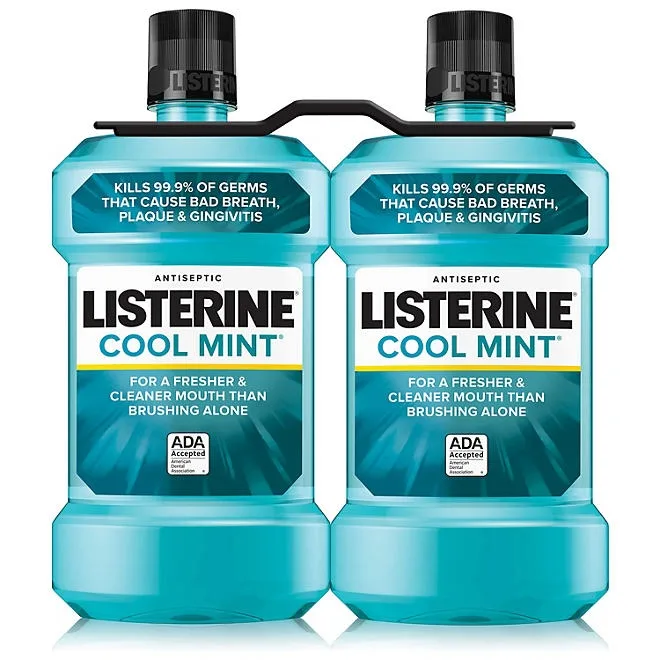 Listerine Cool Mint Antiseptic Mouthwash, 50.7 fl. oz., 2 pk. 2