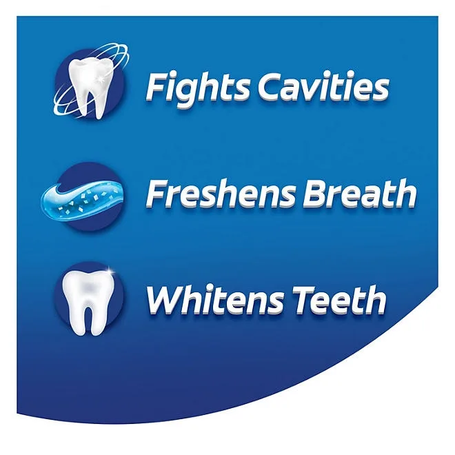 Colgate MaxFresh Toothpaste with Mini Breath Strips, Cool Mint, 7.3 oz., 5 pk 5