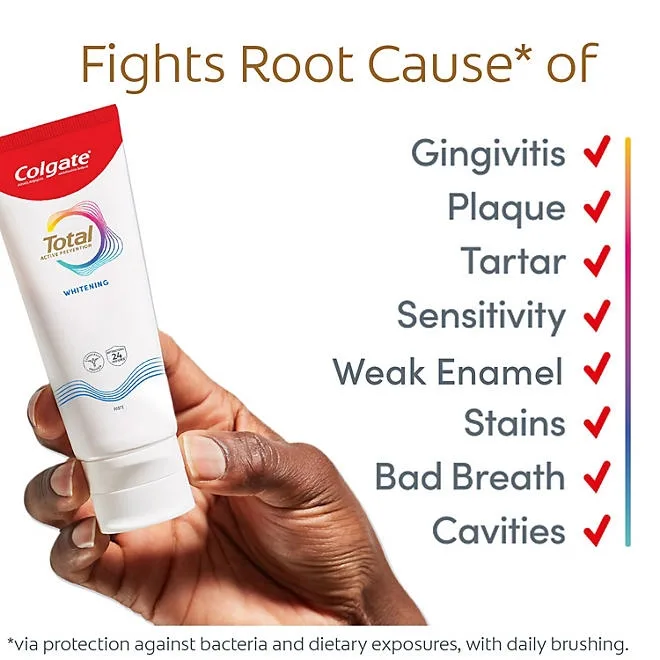 Colgate Total Whitening Toothpaste, 6 oz., 5 pk. 5