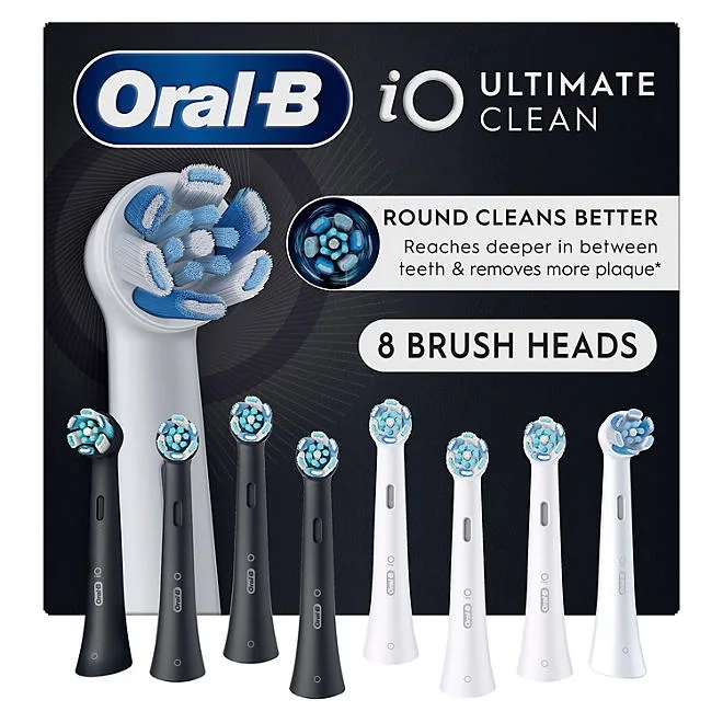 Oral-B iO Series Electric Toothbrush Replacement Brush Heads, Ultimate Clean, 8 ct. 2