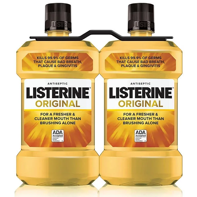 Listerine Antiseptic Original Mouthwash, 50.7 fl. oz., 2 pk. 2