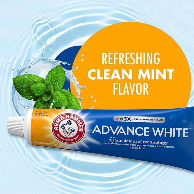 Arm & Hammer Dental Care Advance White Toothpaste, 7.2 oz., 4 pk. 4