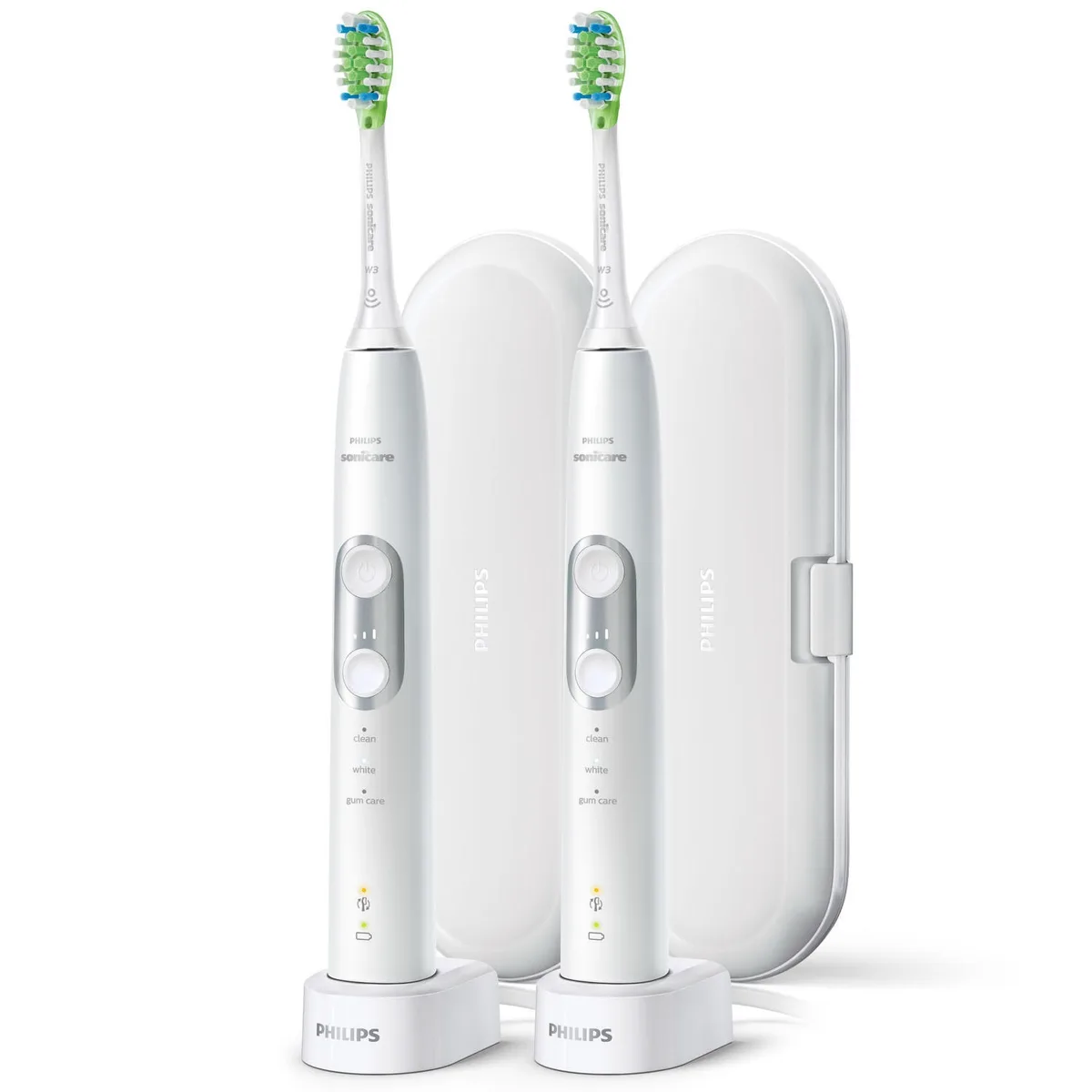 Philips Sonicare 6100 ProtectiveClean Power Toothbrush, 2 pk. - Choose Your Color 2