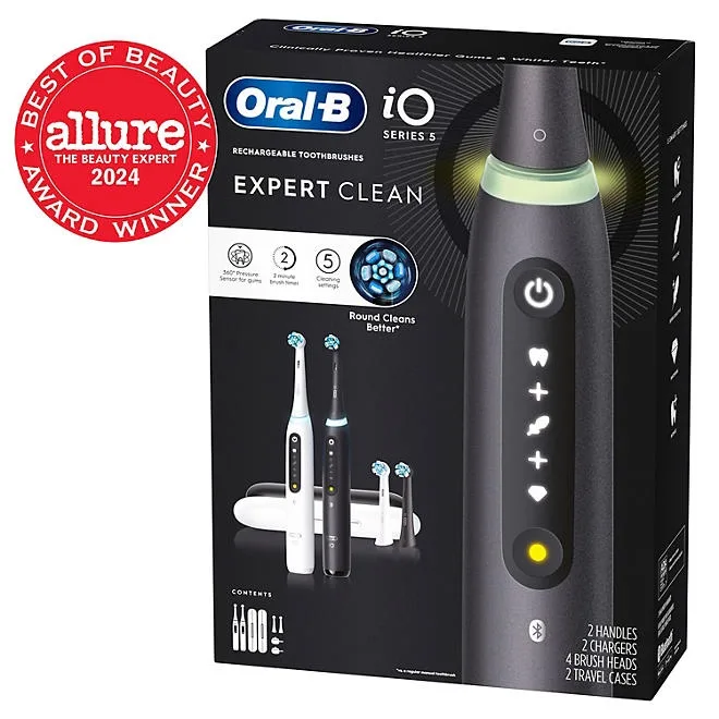 Oral-B iO Series 5 Rechargeable Toothbrush Twin Pack 3