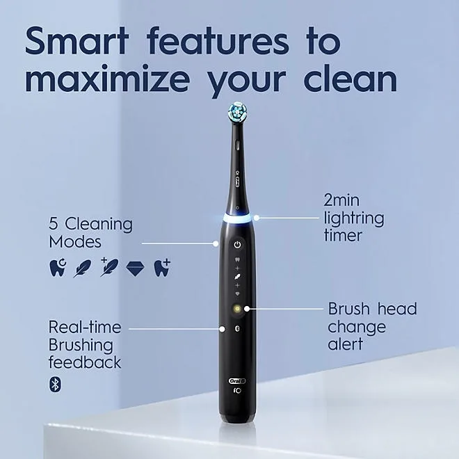 Oral-B iO Series 5 Rechargeable Toothbrush Twin Pack 4