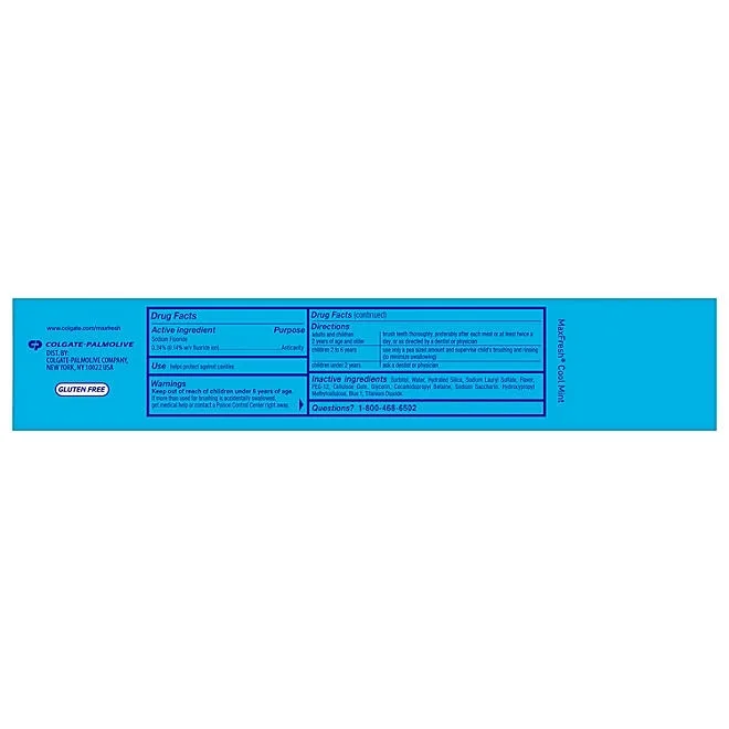Colgate Total Whitening + Maxfresh Toothpaste, 26.6 oz., 4 pk. 4