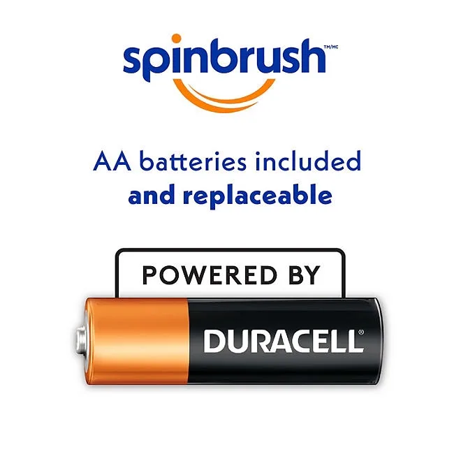 Spinbrush Pro+ Battery Toothbrush Twin Pack 5