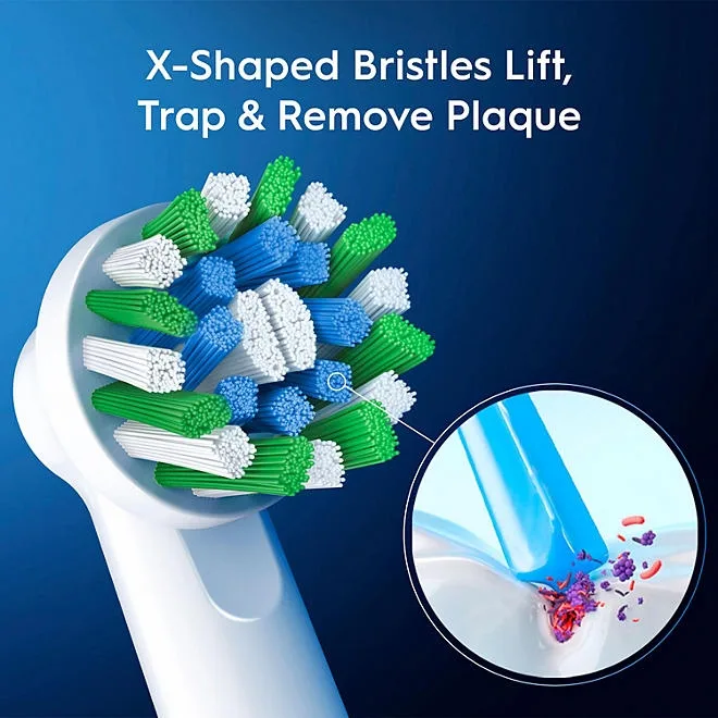Oral-B Pro Advantage Battery-Powered Toothbrush, 2 Handles + 4 Brush Heads 5