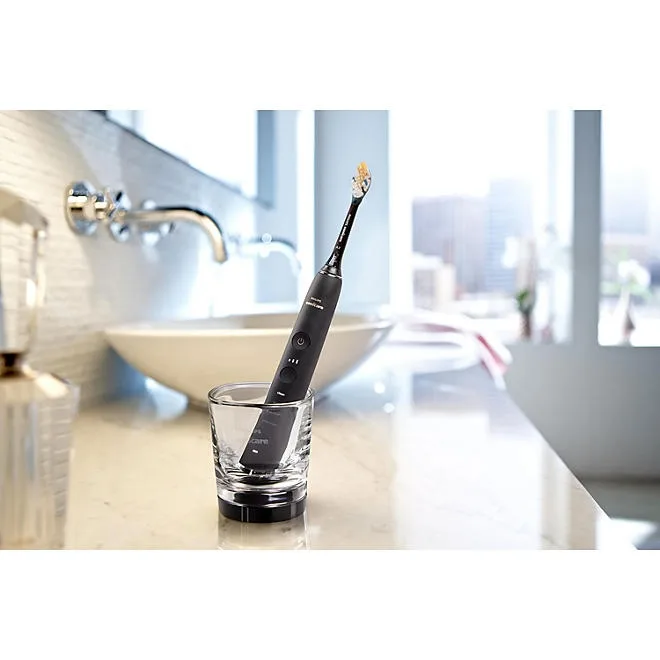 Philips Sonicare DiamondClean Power Toothbrush, Black and Rose Gold, 2 pk. 5