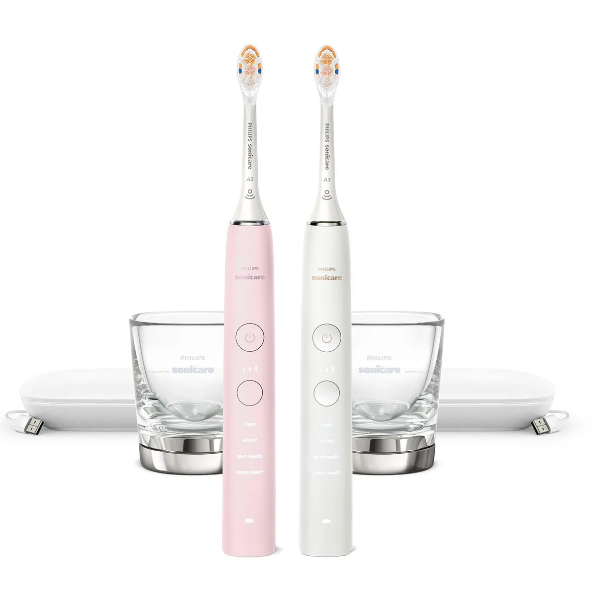 Philips Sonicare DiamondClean Power Toothbrush, 2 pk.