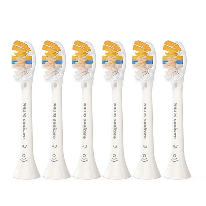 Philips Sonicare Premium All-in-One Replacement Toothbrush Heads, White, 6 ct. 3