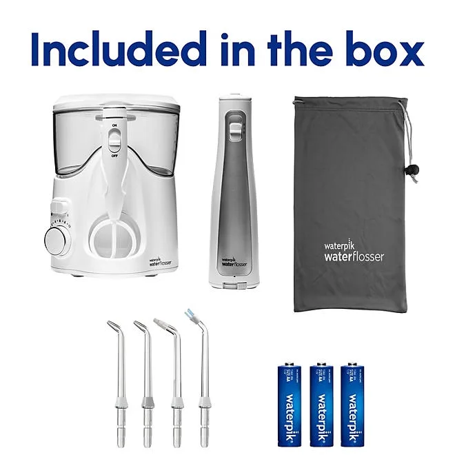Waterpik Ultra Plus and Cordless Freedom Water Flosser 5
