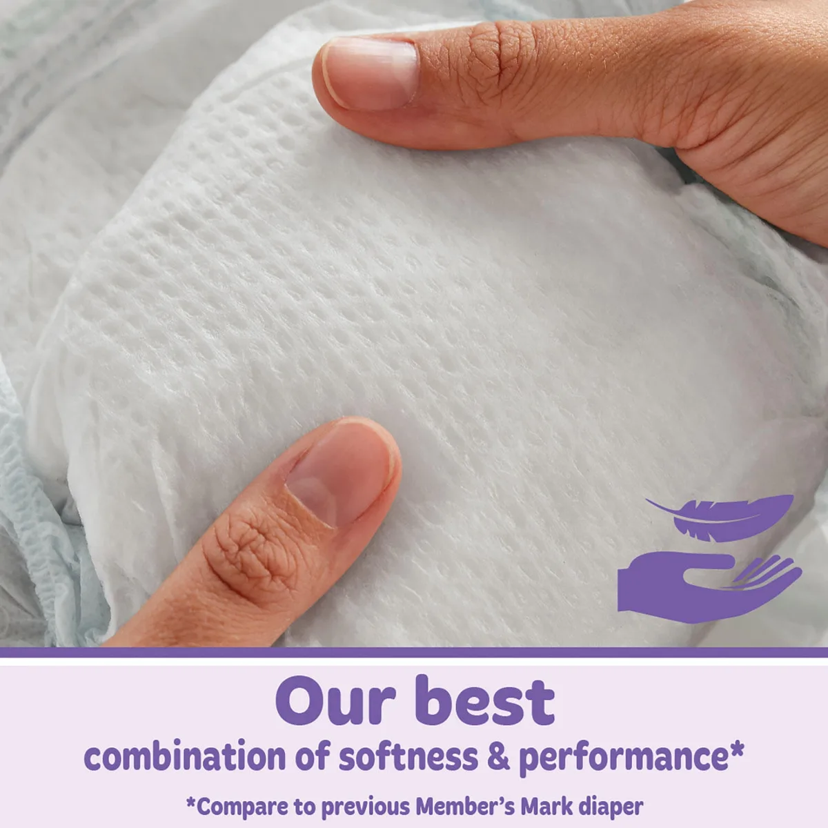 Member's Mark Premium Baby Diapers, Sizes: Newborn - 7 4