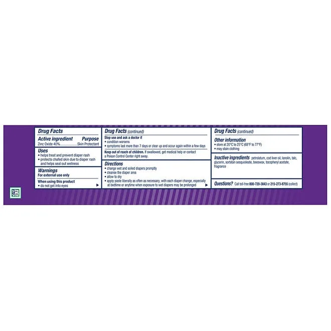 Desitin Maximum Strength Diaper Rash Paste, 4.8 oz., 3 pk. 3