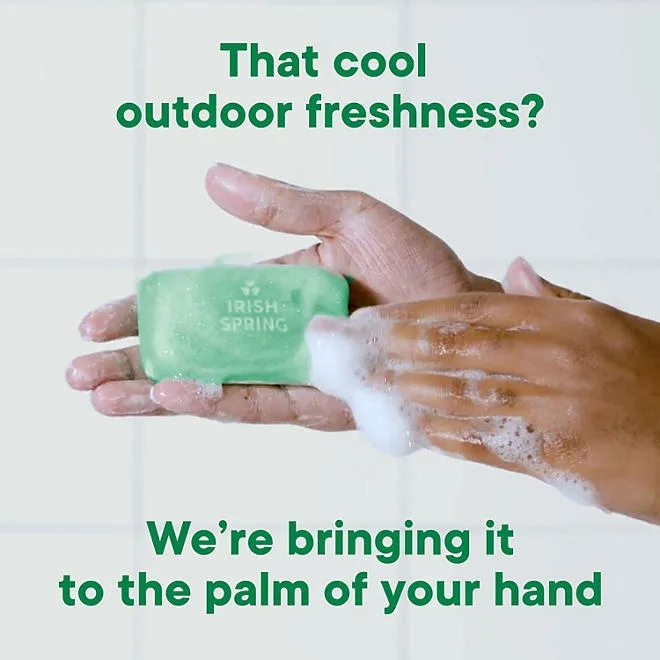 Irish Spring Bar Soap, Original Clean, 4 oz., 20 ct. 5