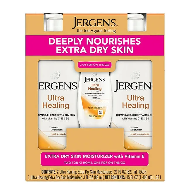 Jergens Ultra Healing Extra Dry Skin Moisturizer, 45 fl. oz. 2
