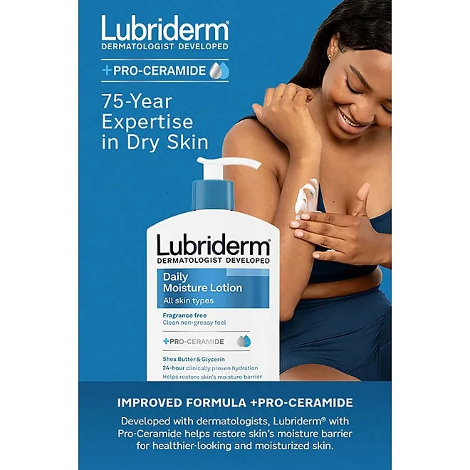 Lubriderm Daily Moisture Body Lotion, 24 fl. oz., 2 pk. 4