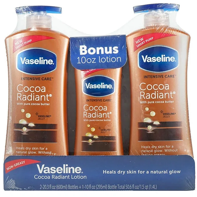 Vaseline Cocoa Radiant Lotion Set 2