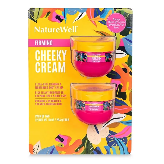 NatureWell Firming Cheeky Cream, 10 oz., 2 pk. 2