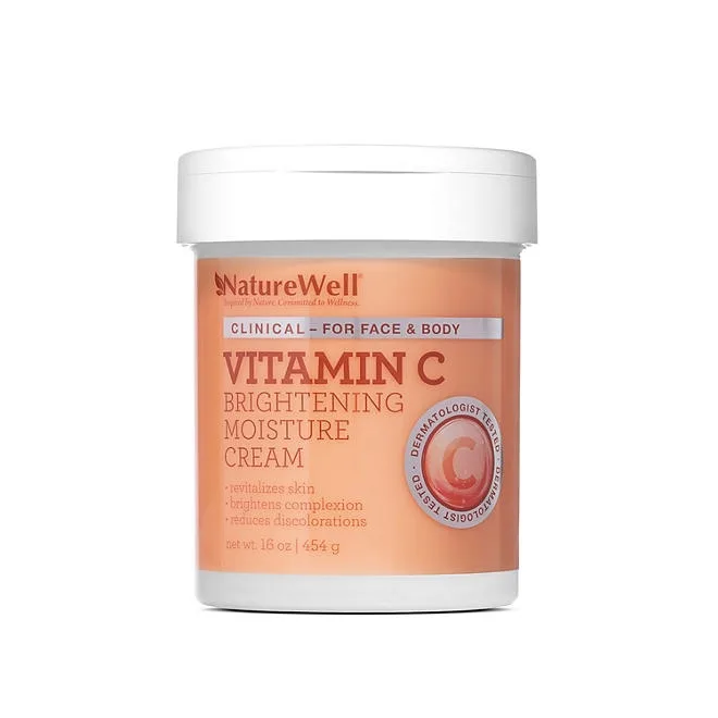 NatureWell Vitamin C Brightening Moisture Cream, 16 oz. 2