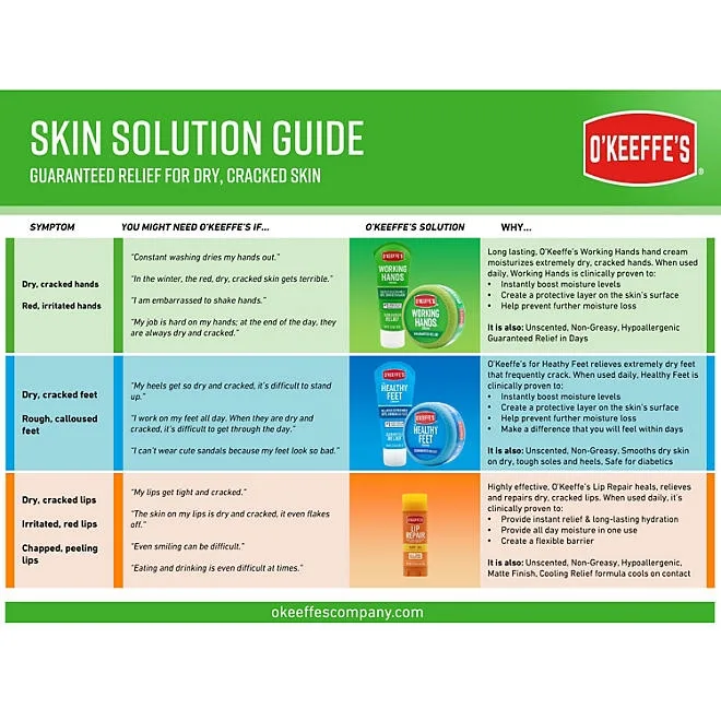 O'Keeffe's Working Hands Hand Cream, 3 oz., 3 pk. 5
