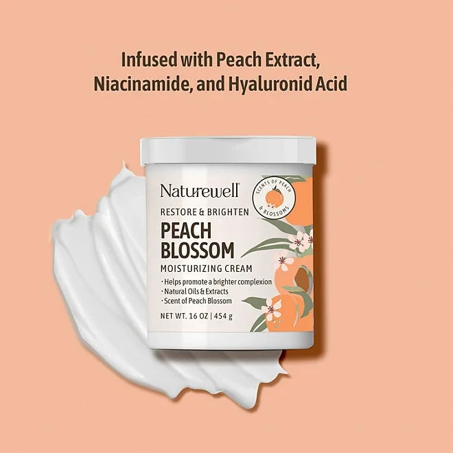 NatureWell Peach Blossom Moisturizing Cream, 16 oz., 2 pk. 3