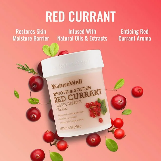 NatureWell Red Currant Moisturizing Cream, 16 oz., 2 pk. 4
